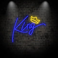 Toysign Bold "king" Neon LED Wall LED neon sign product image