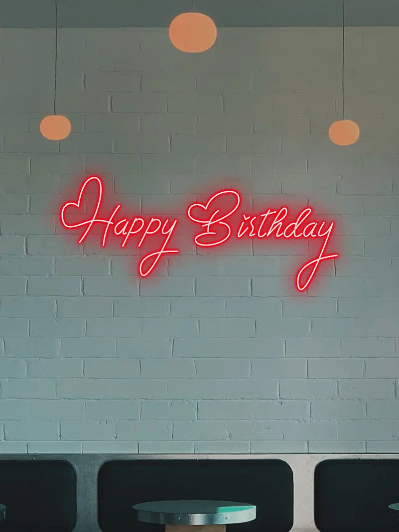 Toysign Custom Happy Birthday Sign LED neon sign product image
