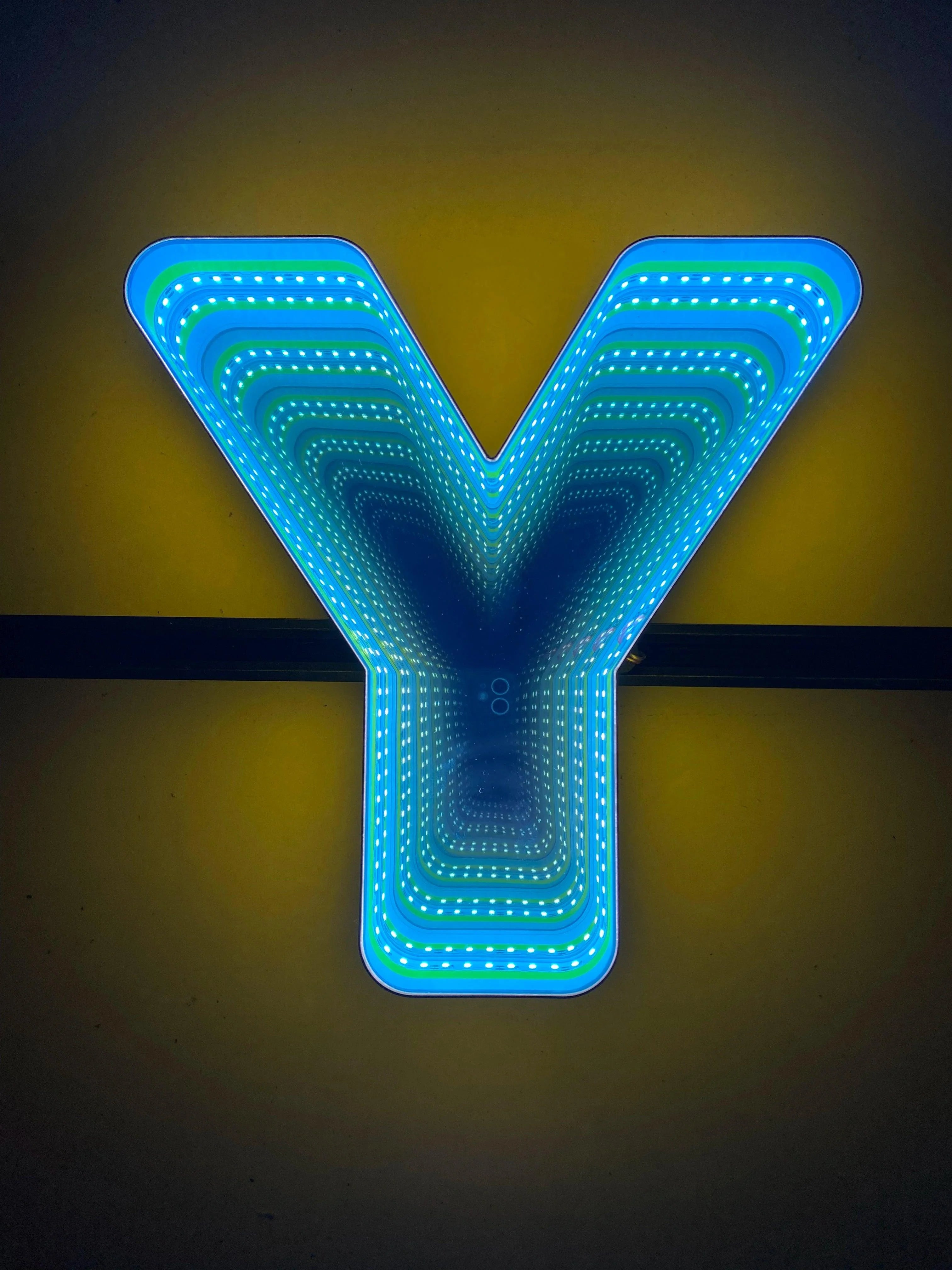 Stocked Infinity Mirror 3d Letter LED neon sign product image