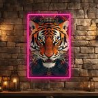 Fierce Tiger - LED Wall Art for Home & LED neon sign product image