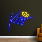Toysign Bold "king" Neon LED Wall LED neon sign product image