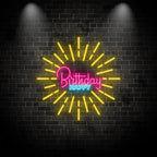 Birthday Glow Sign - Add a Festive LED neon sign by NeonCS