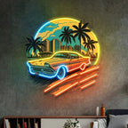 Custom Car Retro Car Man Cave Decor LED neon sign product image