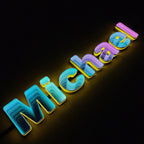 Toysign 3d Name Logo LED Infinity LED neon sign product image
