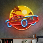 Custom Car Retro Car Man Cave Decor LED neon sign product image