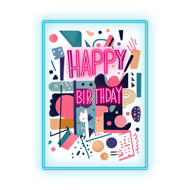 Happy Birthday Birthday Party Wall LED neon sign product image