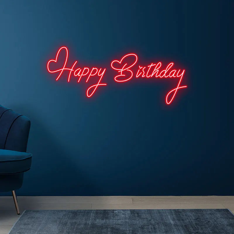 Toysign Custom Happy Birthday Sign LED neon sign product image