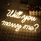 Will You Marry Me - Romantic LED LED neon sign product image
