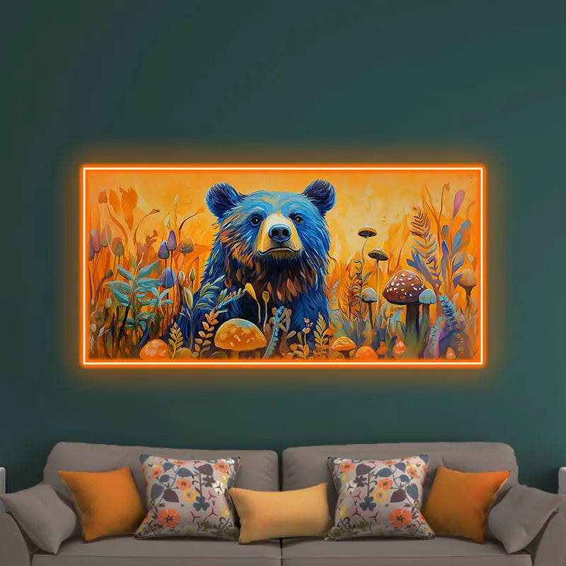 Toysign Colorful Bear Neon Wall Art LED neon sign product image