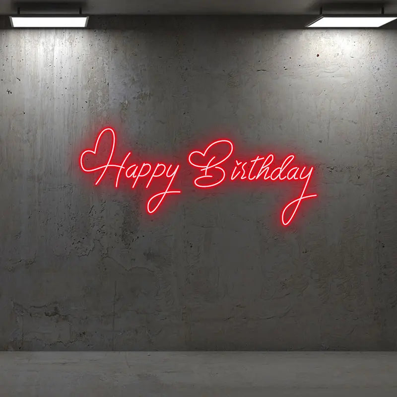 Toysign Custom Happy Birthday Sign LED neon sign product image