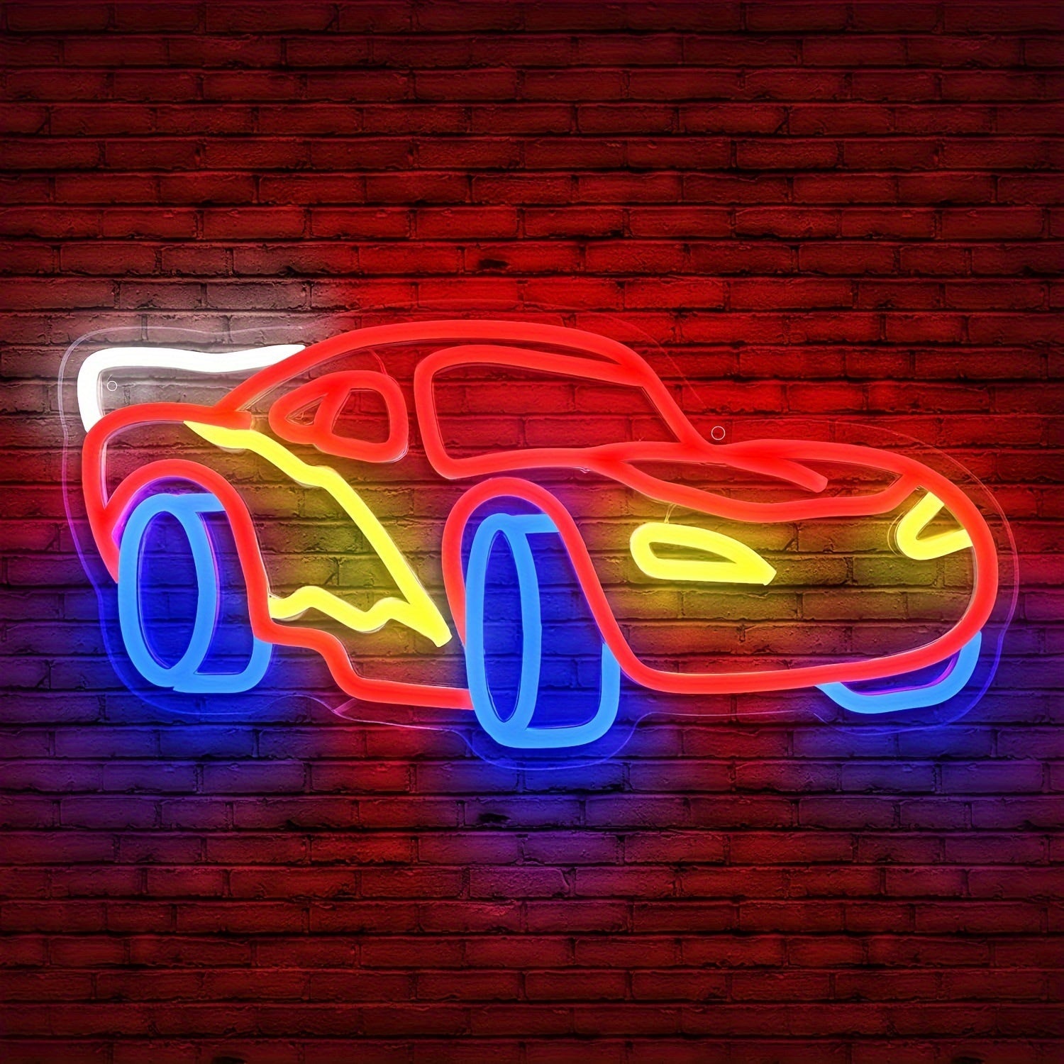Red Sports Car - Cool Wall Decor for LED neon sign by NeonCS