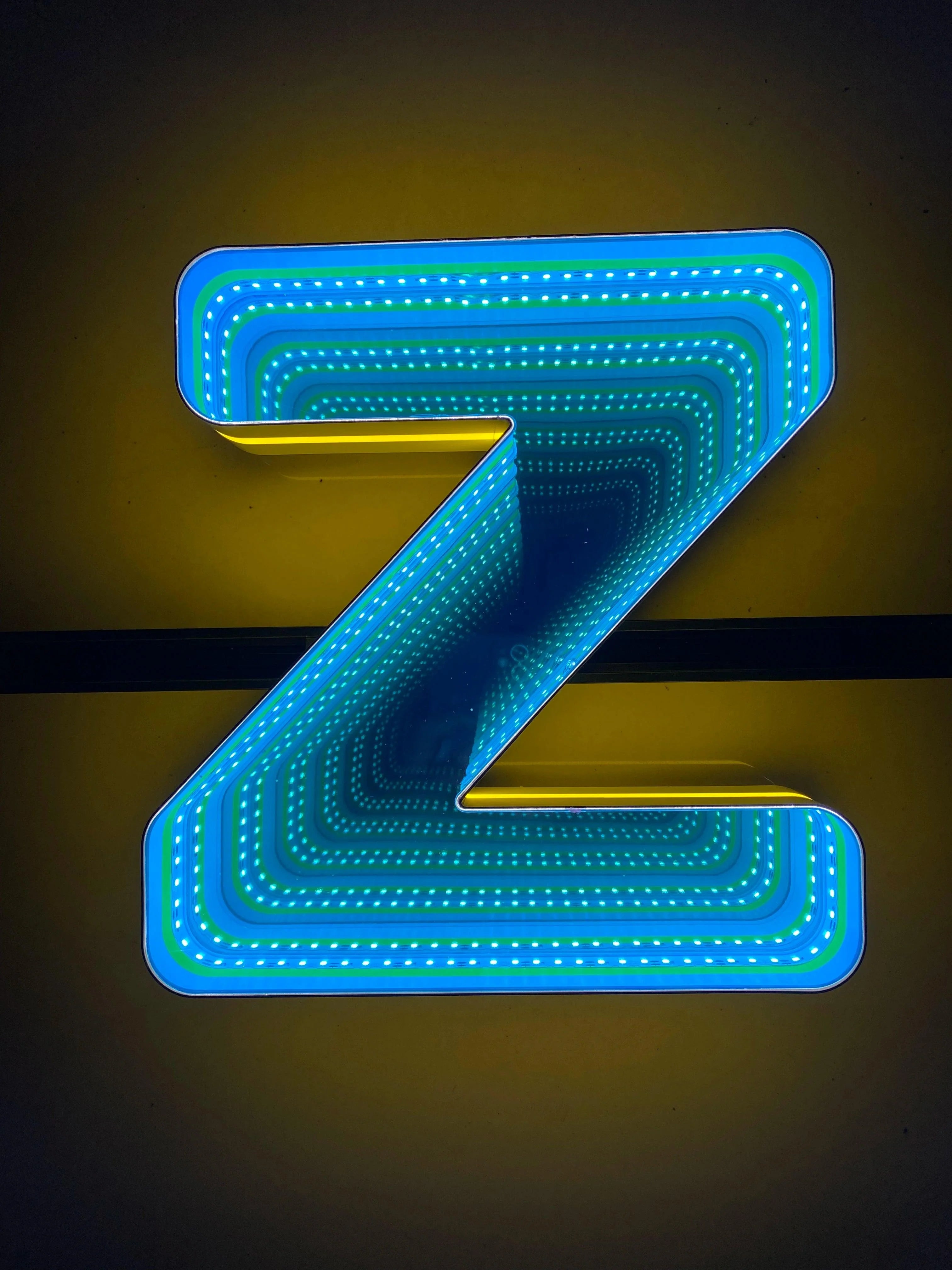 Stocked Infinity Mirror 3d Letters LED neon sign product image