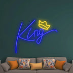 Toysign Bold "king" Neon LED Wall LED neon sign product image