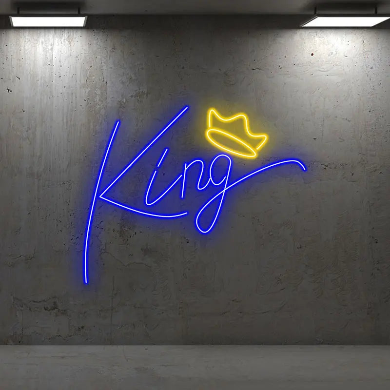 Toysign Bold "king" Neon LED Wall LED neon sign product image