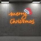 Modern Neon Christmas Sign - Merry LED neon sign product image