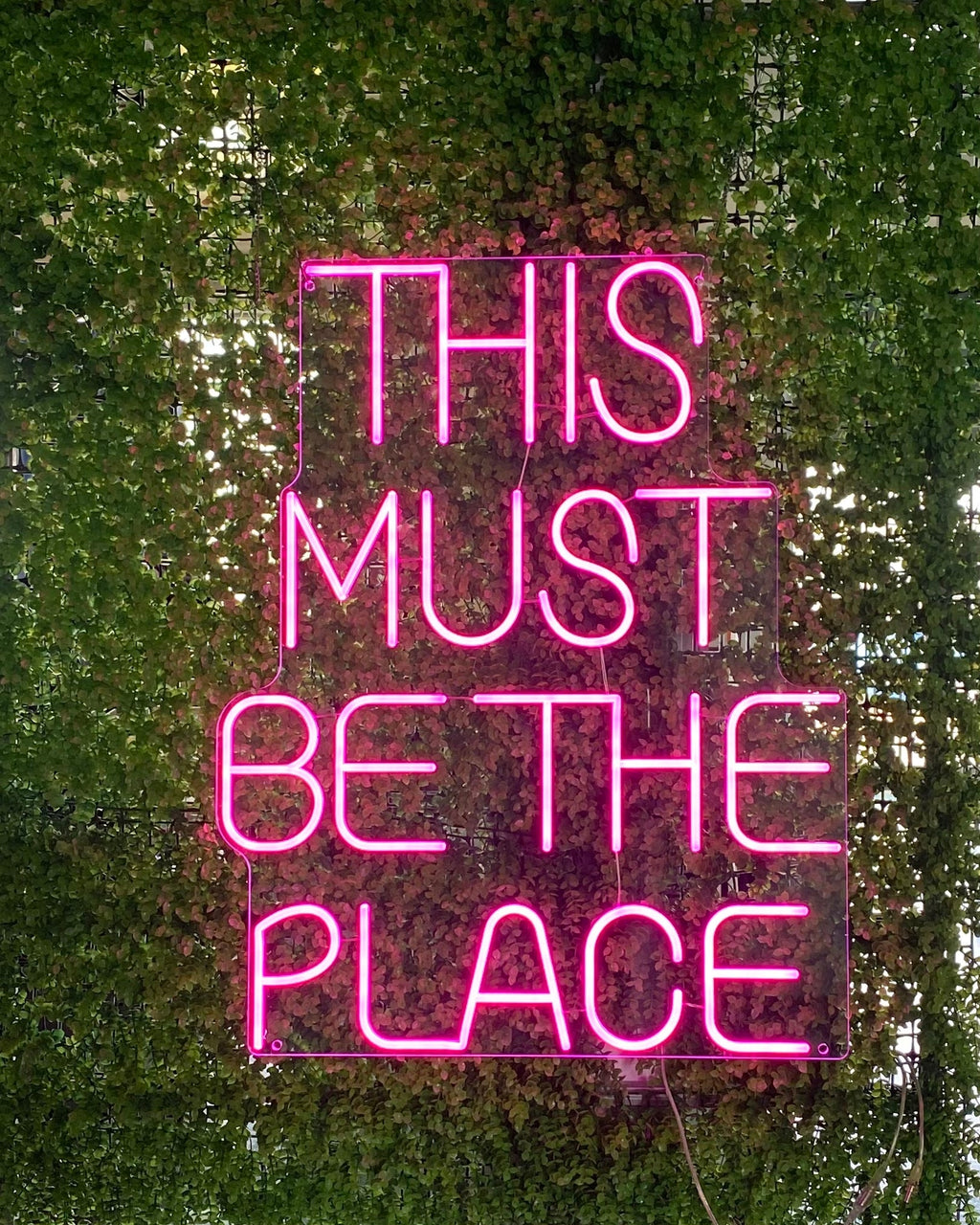 This Must Be the Place Home Decor LED neon sign by NeonCS