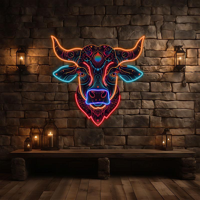 Taurus Light - LED Zodiac Sign Decor LED neon sign by NeonCS
