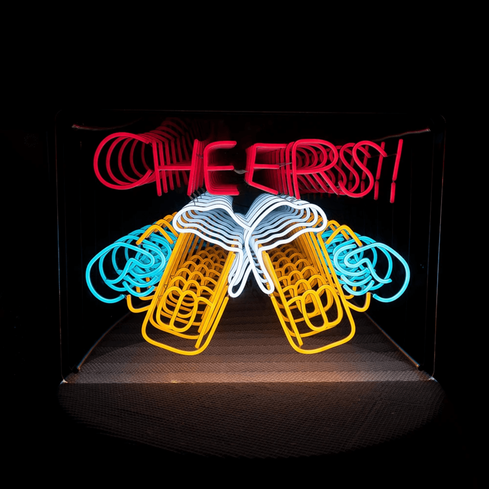 Cheers Magic Mirror LED neon sign product image