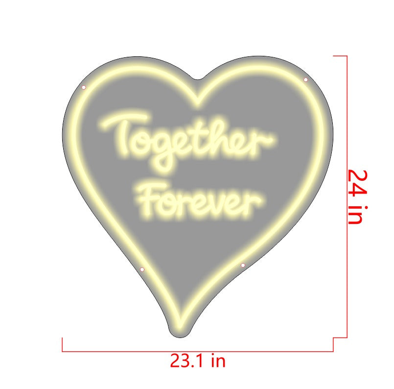 Together Forever LED neon sign by NeonCS