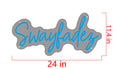 Sway LED neon sign by NeonCS