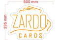 Zardo &color Card LED neon sign by NeonCS