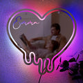 Personalized Name Mirror Light Melting LED neon sign by NeonCS