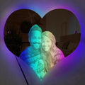 Personalized Heart Shaped Photo LED LED neon sign by NeonCS
