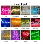 Blue "the Wedding" - for Wedding Wall LED neon sign product image