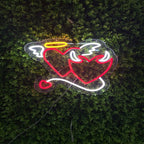 Angel & Devil Heart - LED Wall Light LED neon sign product image