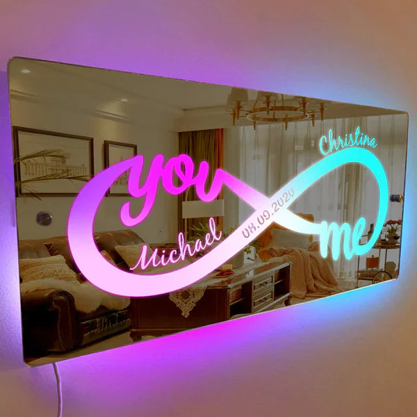Create Own Mirror LED neon sign by NeonCS