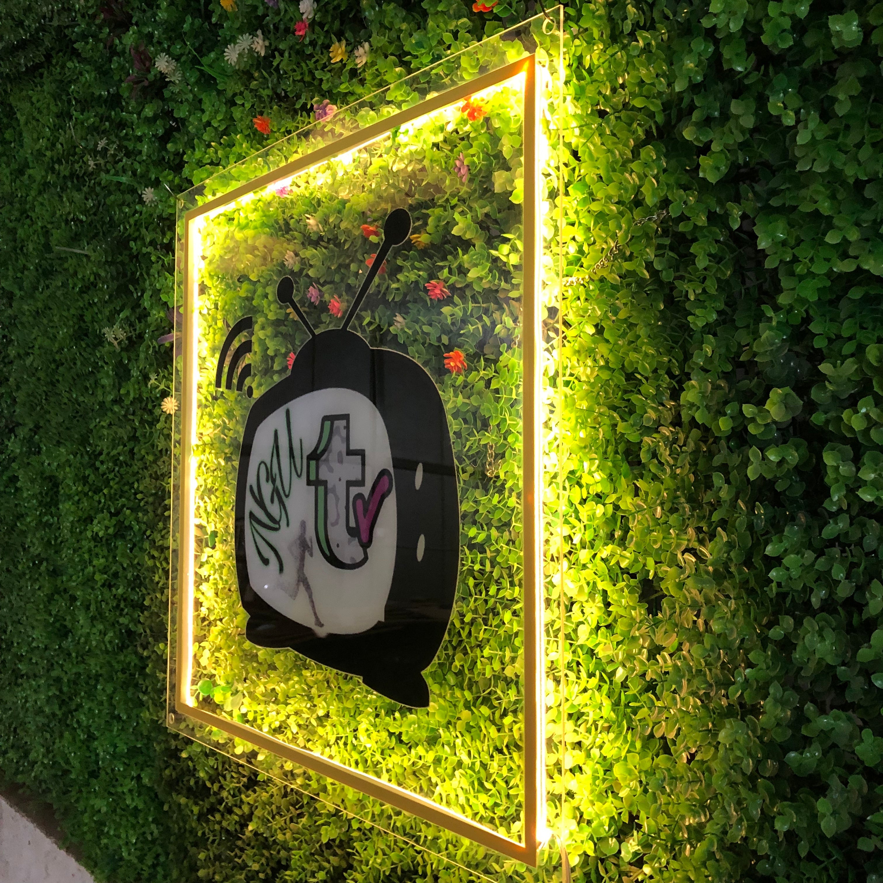 Custom Backlit Acrylic Sign LED LED neon sign product image