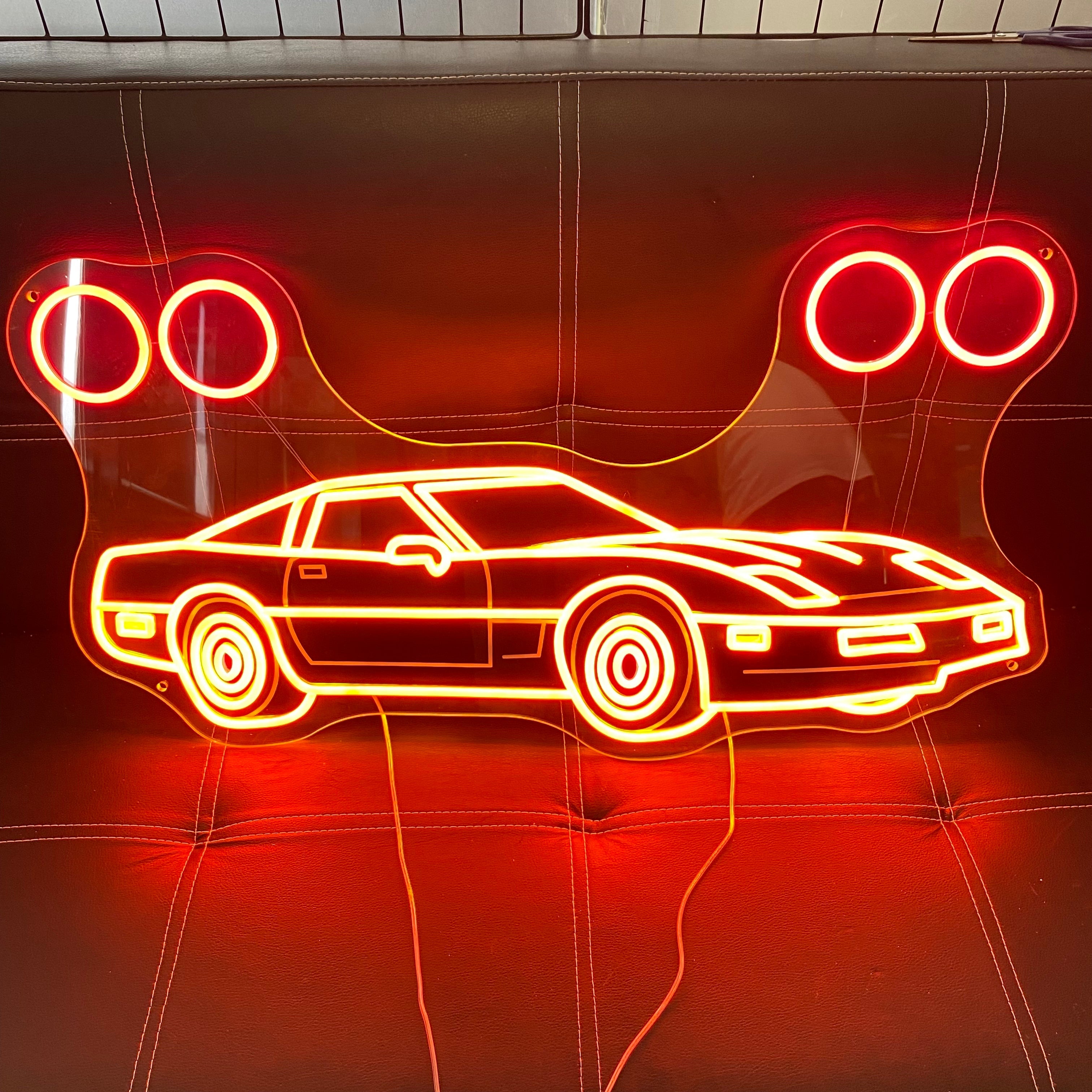 Car Sign Custom LED Decorative Sign LED neon sign by NeonCS