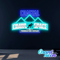 Coastal Crawl Space and Foundation LED neon sign by NeonCS