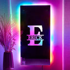 Personalized Name Mirror with LED neon sign product image