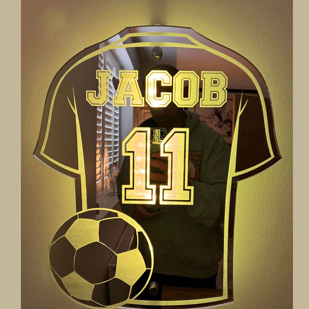 Personalized Football Jersey Jersey LED neon sign product image