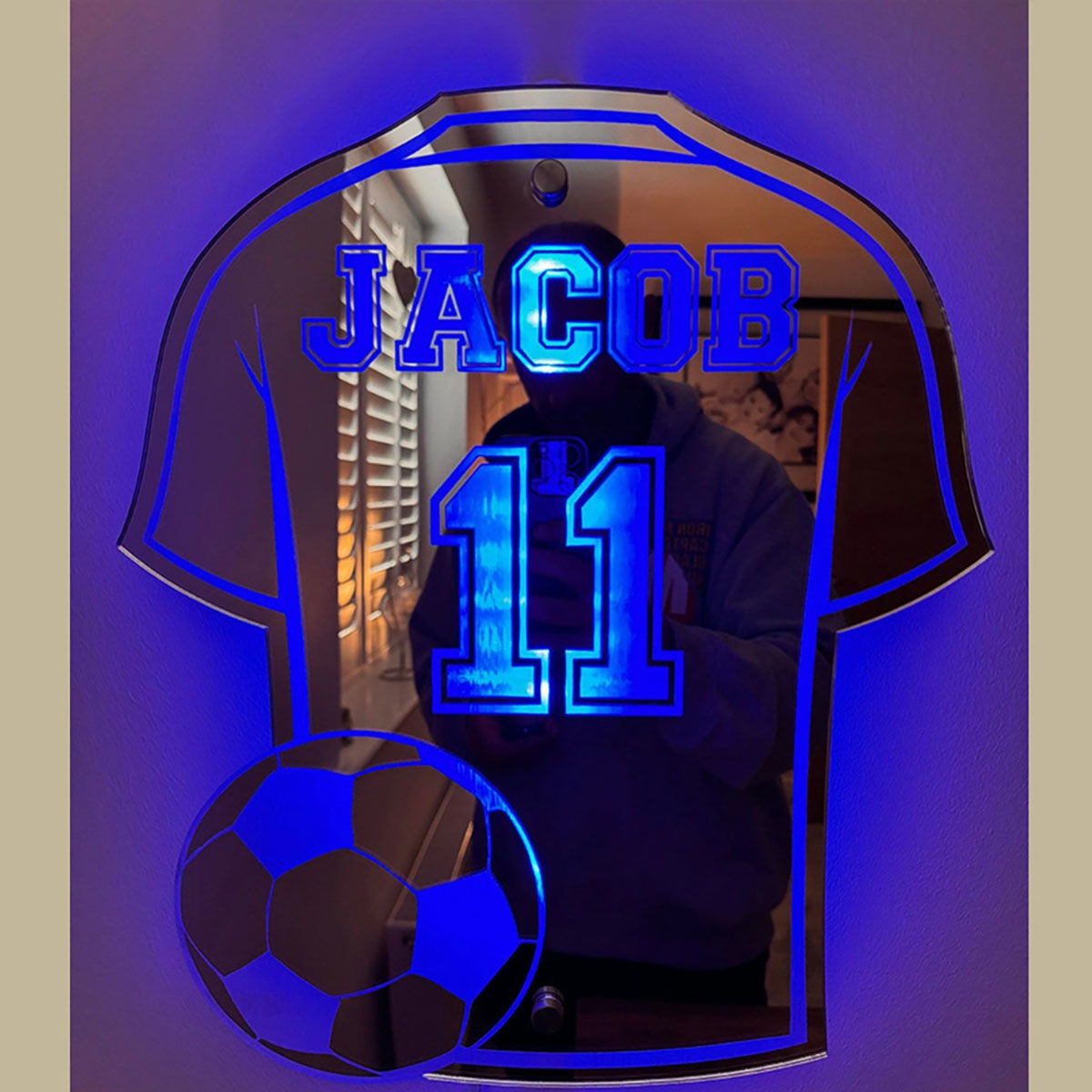 Personalized Football Jersey Jersey LED neon sign product image