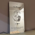 Personalized Moon Phase Mirror Sign LED neon sign product image
