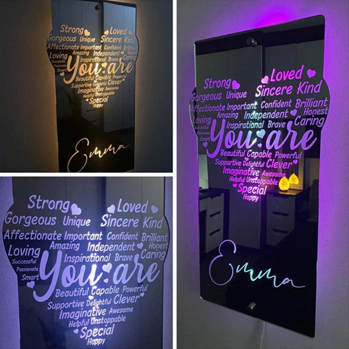 Personalized Name LED Neon Mirror LED neon sign product image