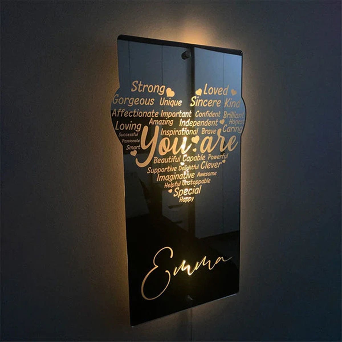 Personalized Name LED Neon Mirror LED neon sign product image