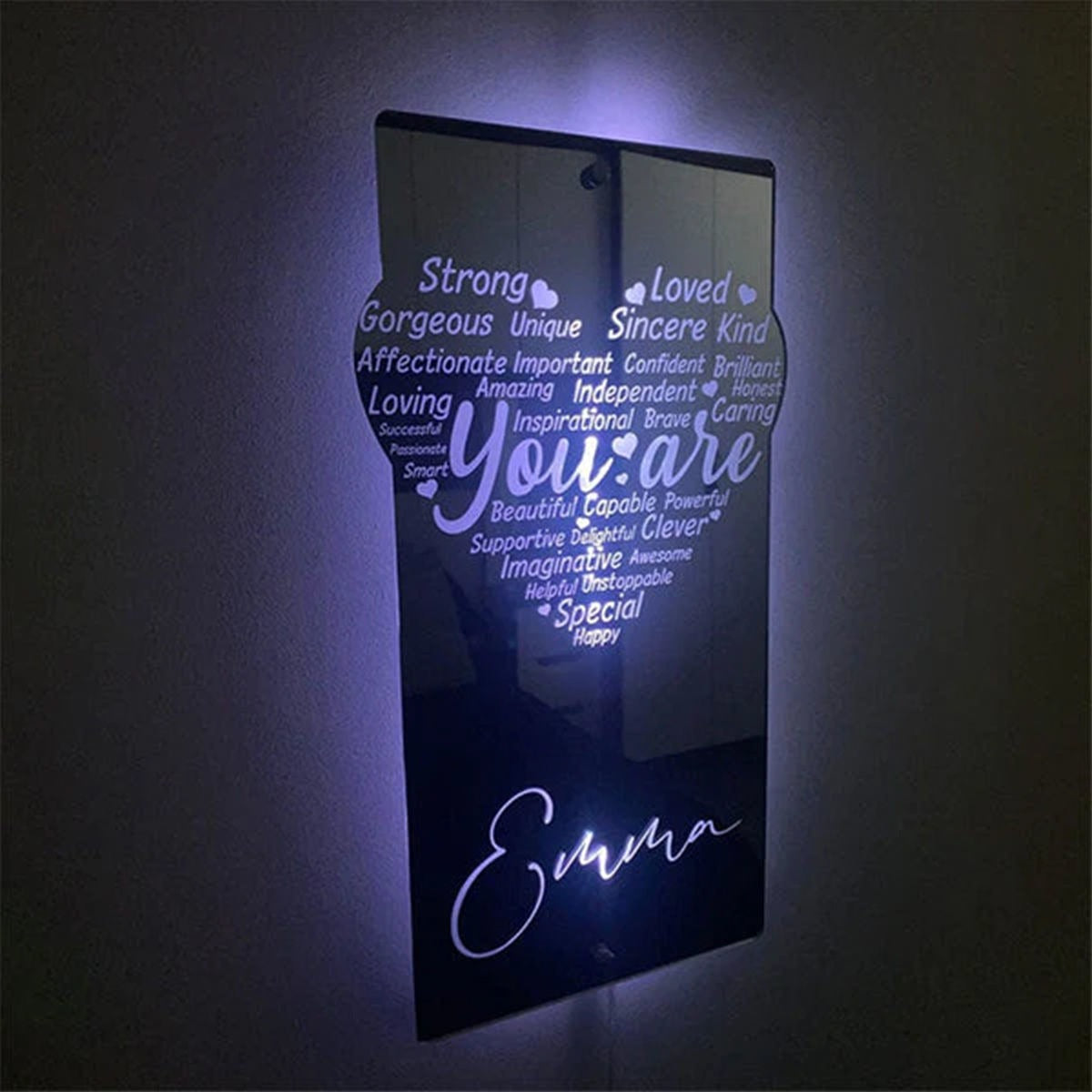 Personalized Name LED Neon Mirror LED neon sign product image