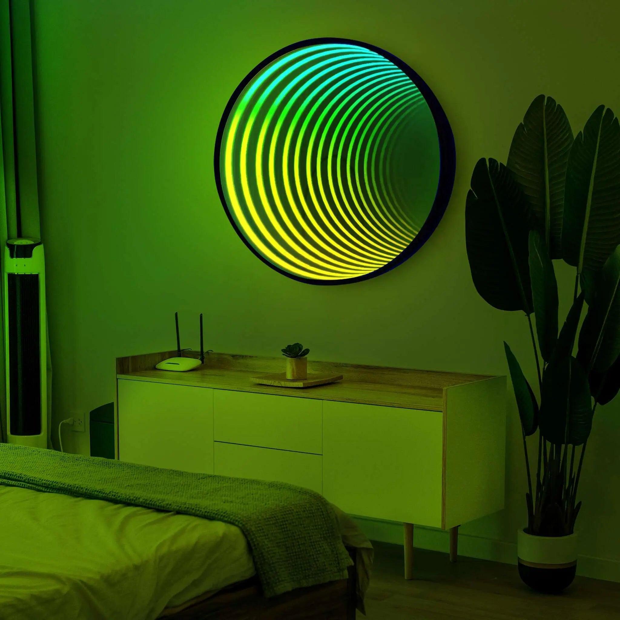 Infinity 360 Mirror LED neon sign by NeonCS