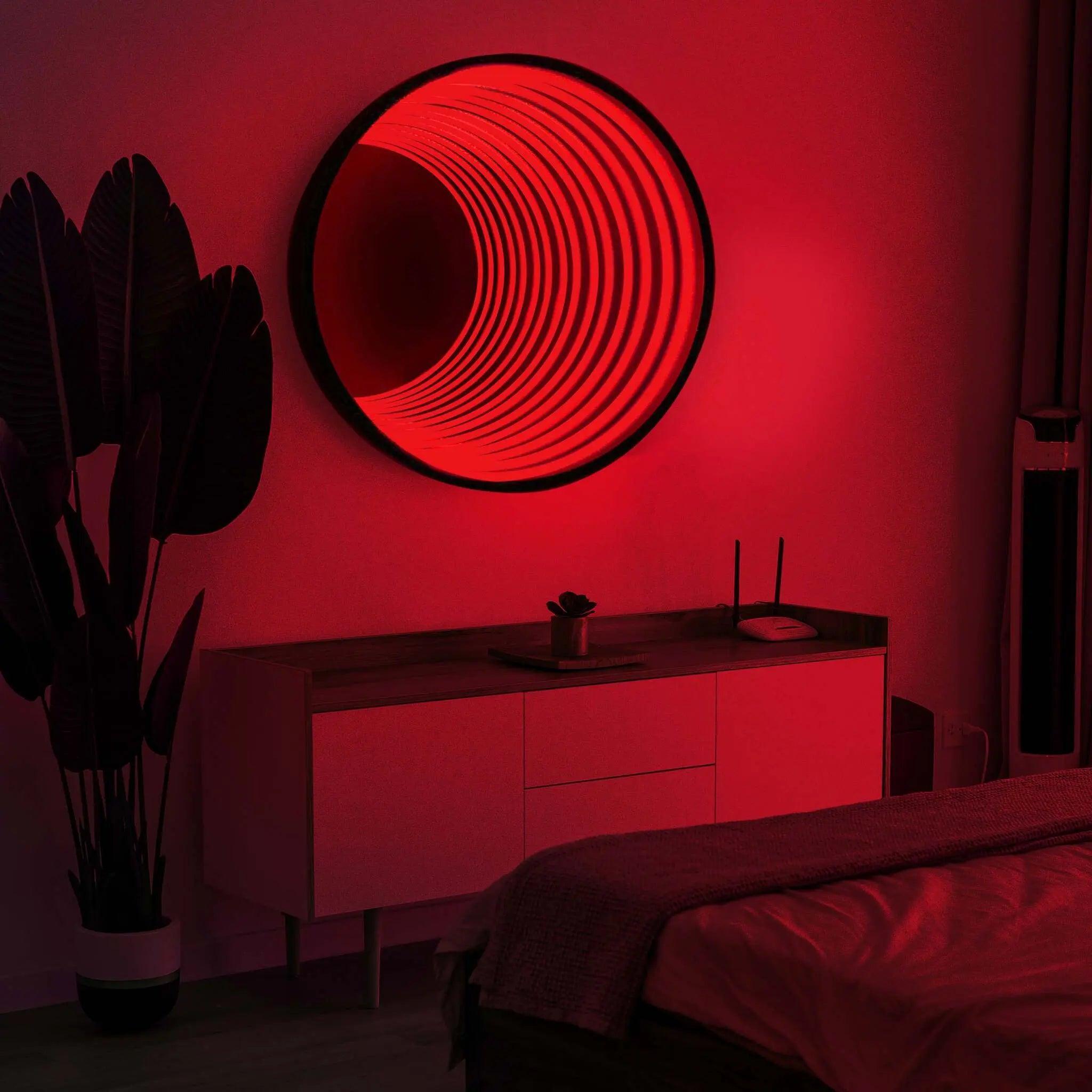 Infinity 360 Mirror LED neon sign product image