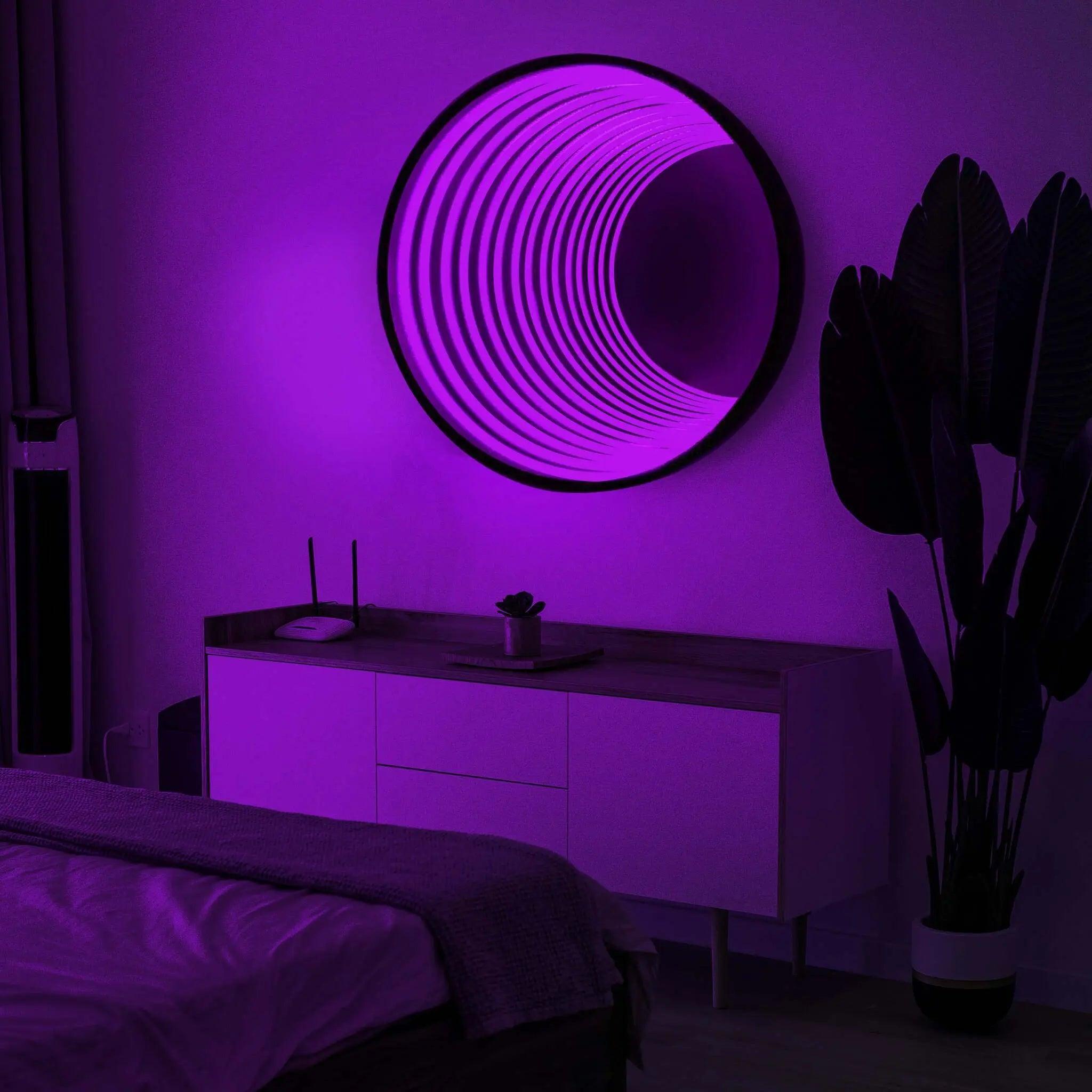 Infinity 360 Mirror LED neon sign product image