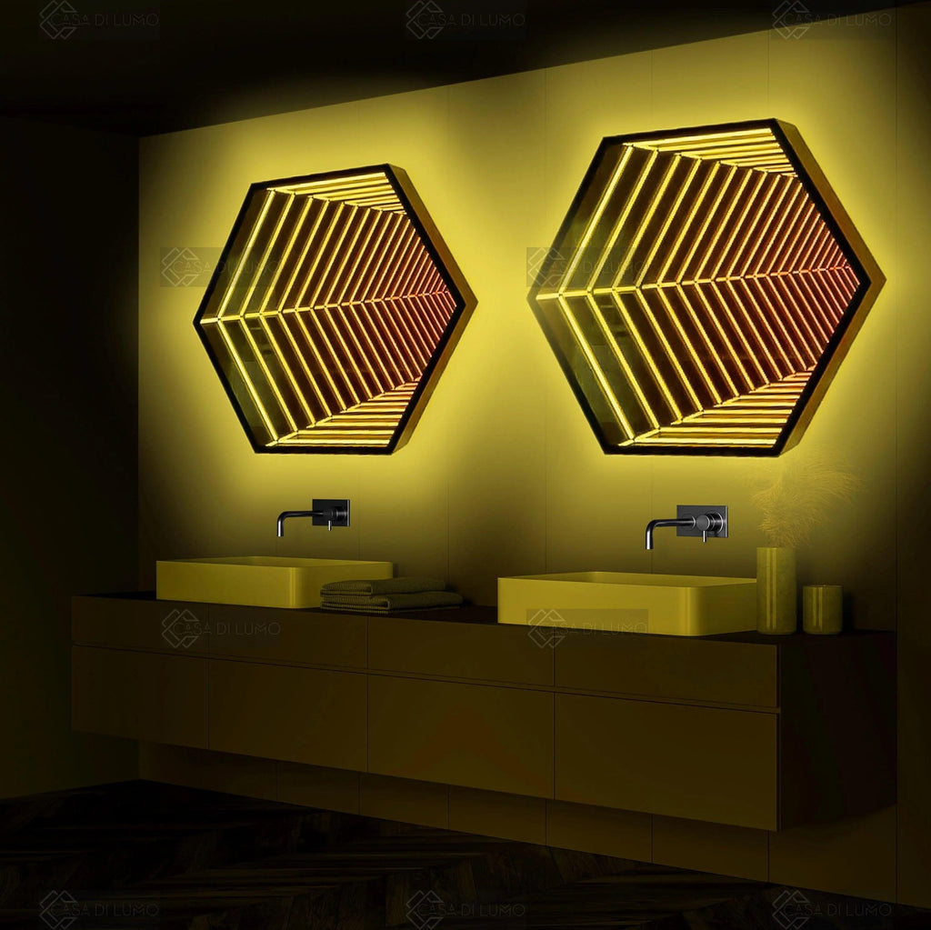 Infinity Hexamirror LED neon sign product image
