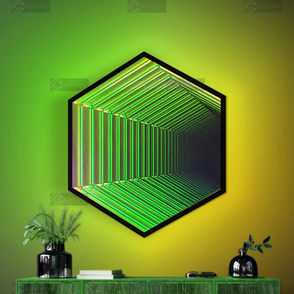 Infinity Hexamirror LED neon sign product image