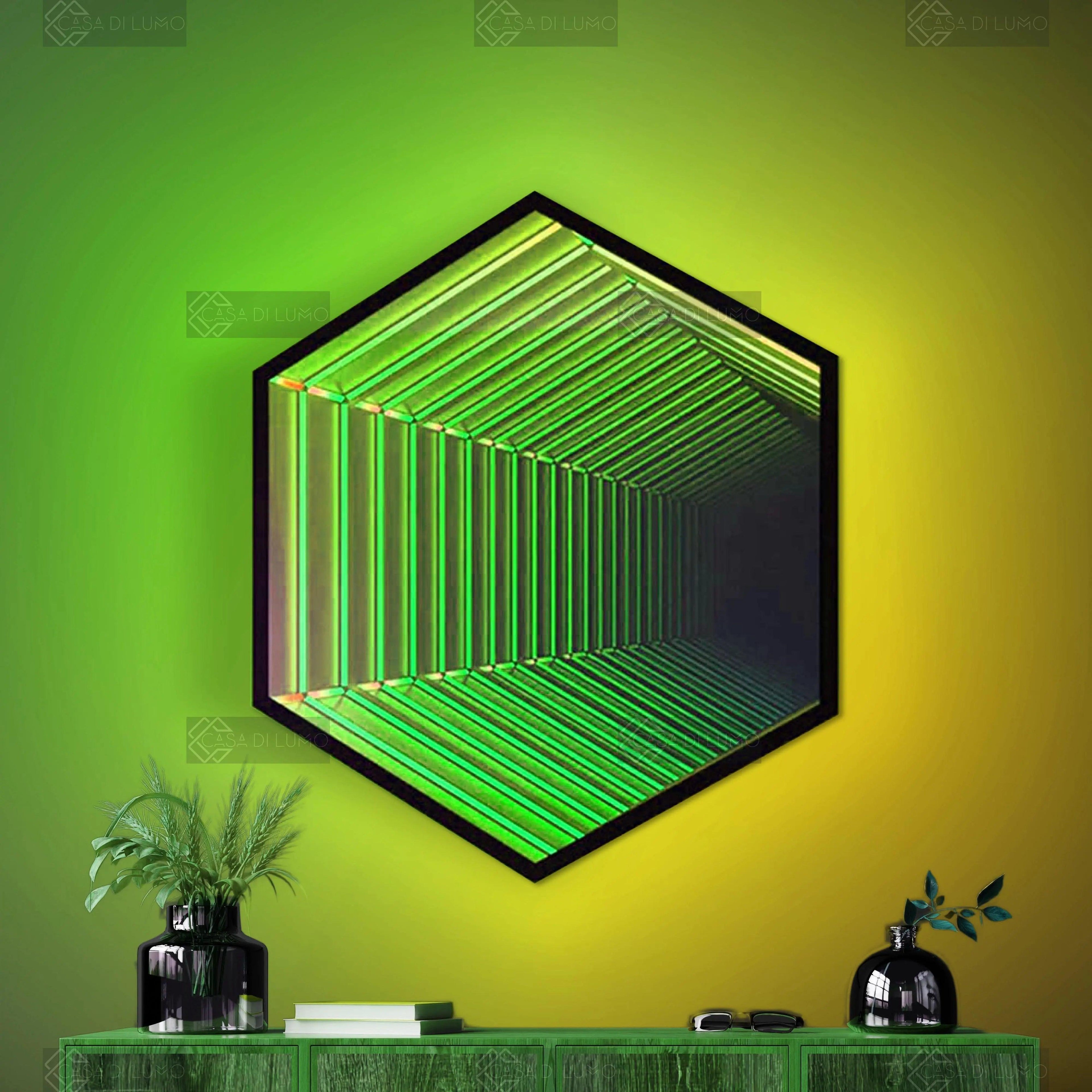Infinity Hexamirror LED neon sign product image