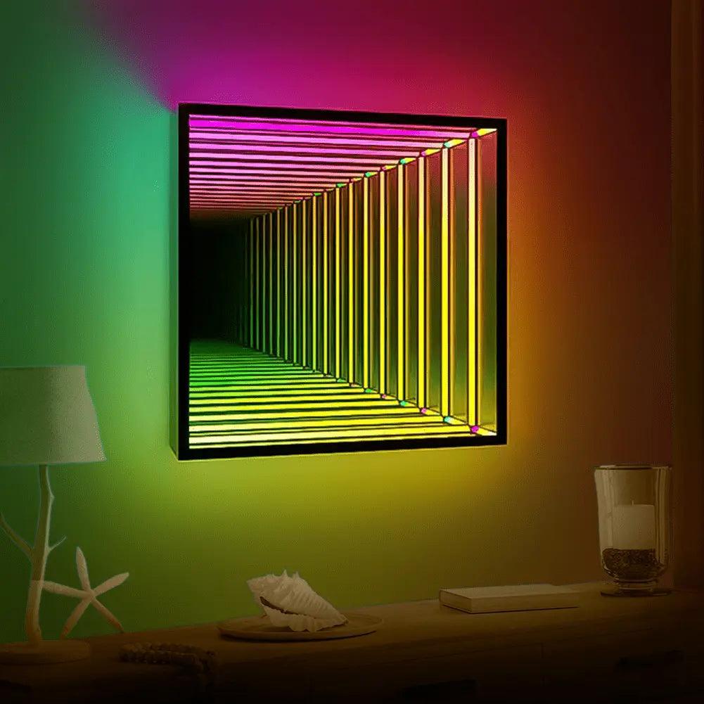 Infinity Quadramirror LED neon sign product image