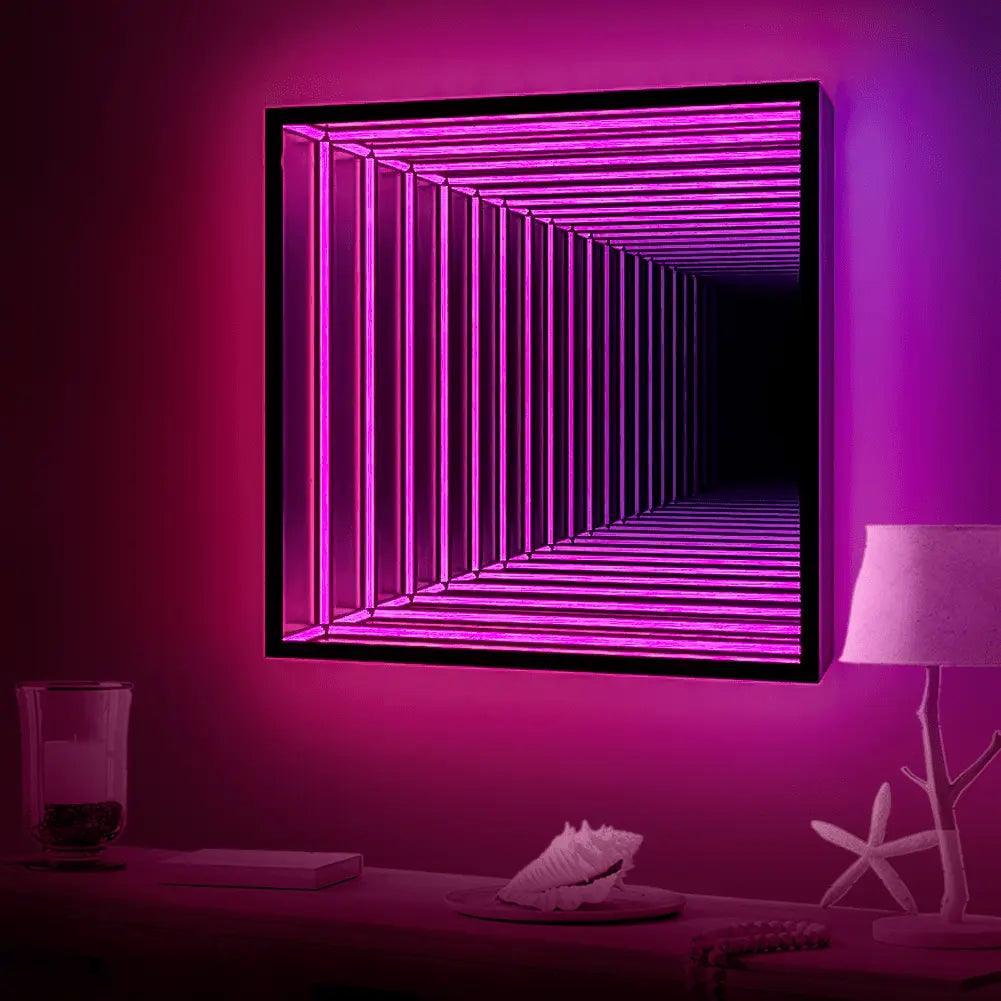 Infinity Quadramirror LED neon sign product image