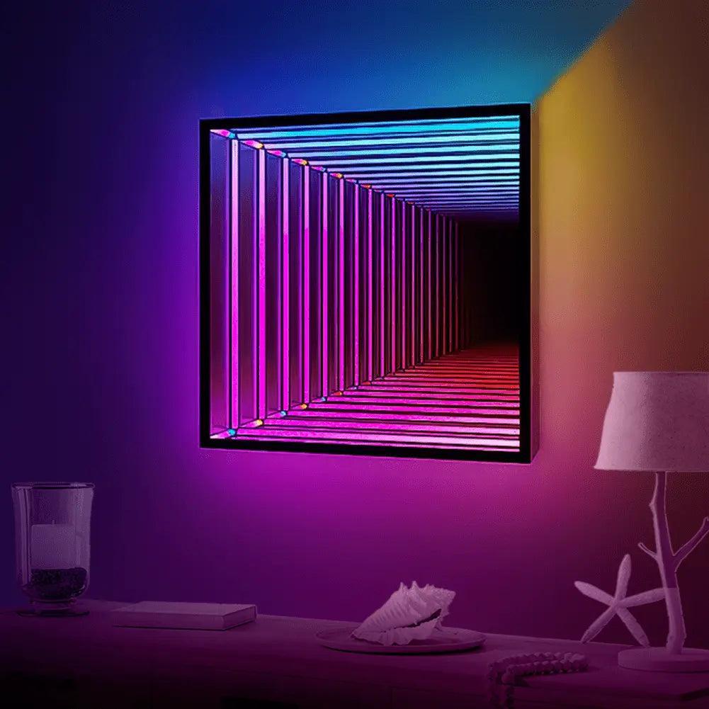 Infinity Quadramirror LED neon sign product image