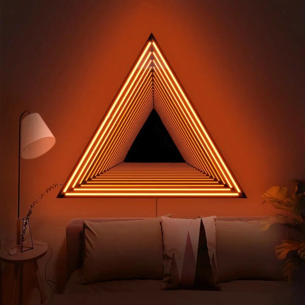Infinity Trimirror LED neon sign by NeonCS
